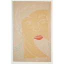 Patch-Collection: Ulrike vor â€žDer gelbe Vorhangâ€œ von Henri Matisse II, Leinwandobjekt