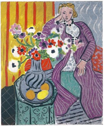 Matisse - Purple Robe and Anemones