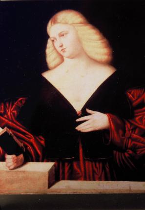 Bernardo Licinio â€žPortÃ¤t einer Frauâ€œ, 1515